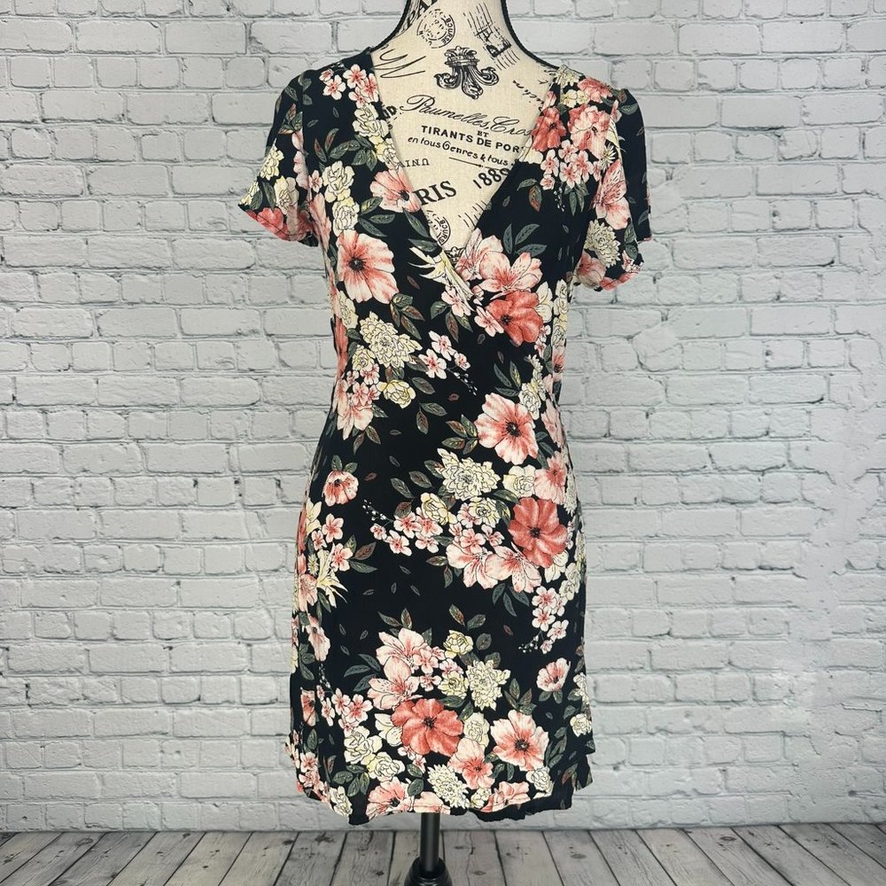 Billabong Floral Wrap Dress (S)